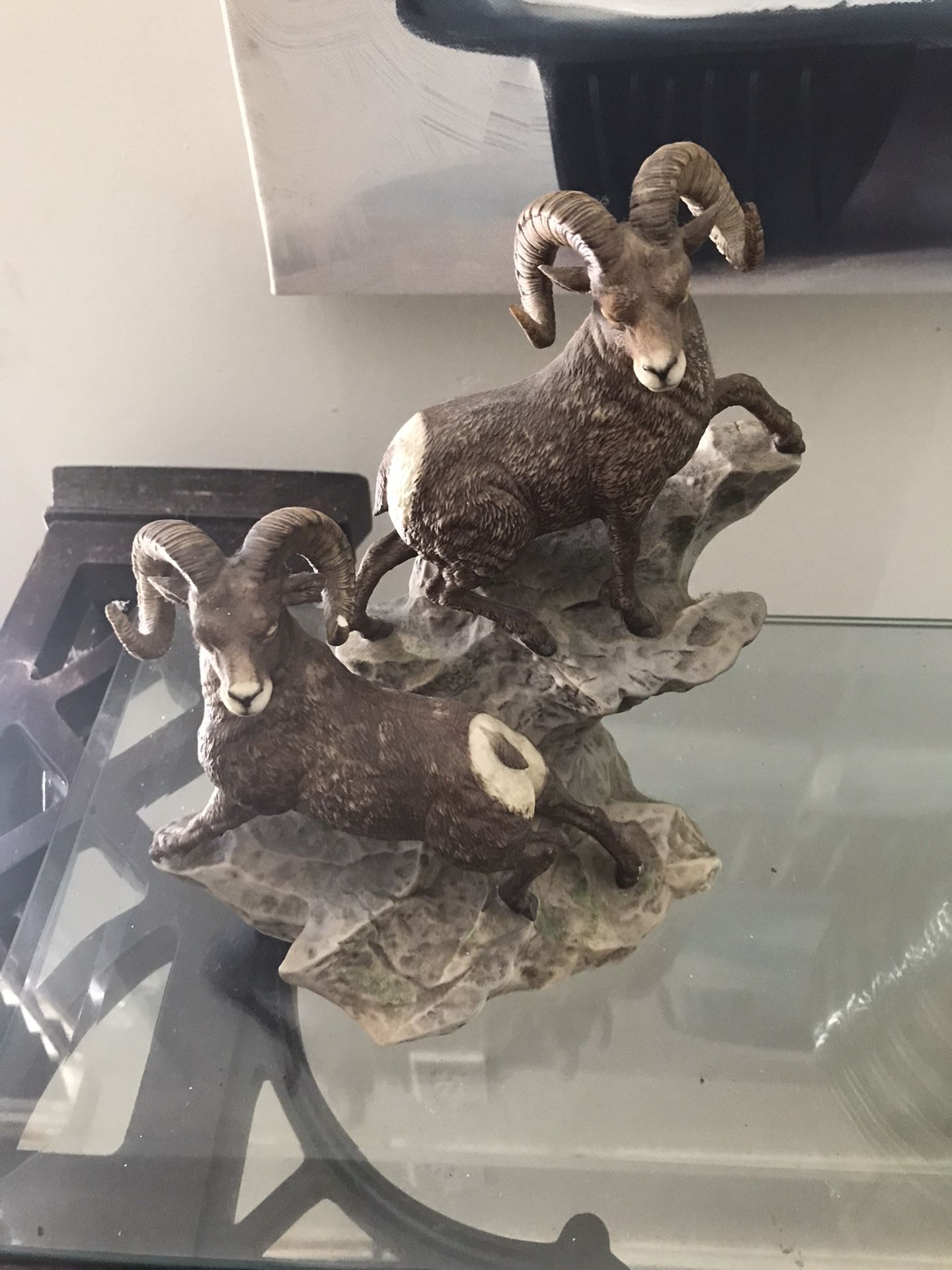 Collectible Ram Statue