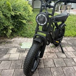 Brand New Fat Tire Electric Bike – Just Assembled, Never Used