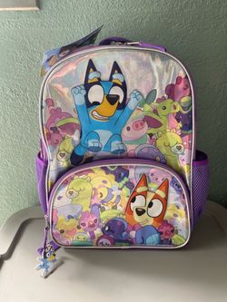 Bluey Kids Backpack, Brand new