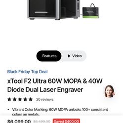 Like New F2 Ultra  Laser Engraver