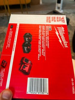 2 batteries and charger