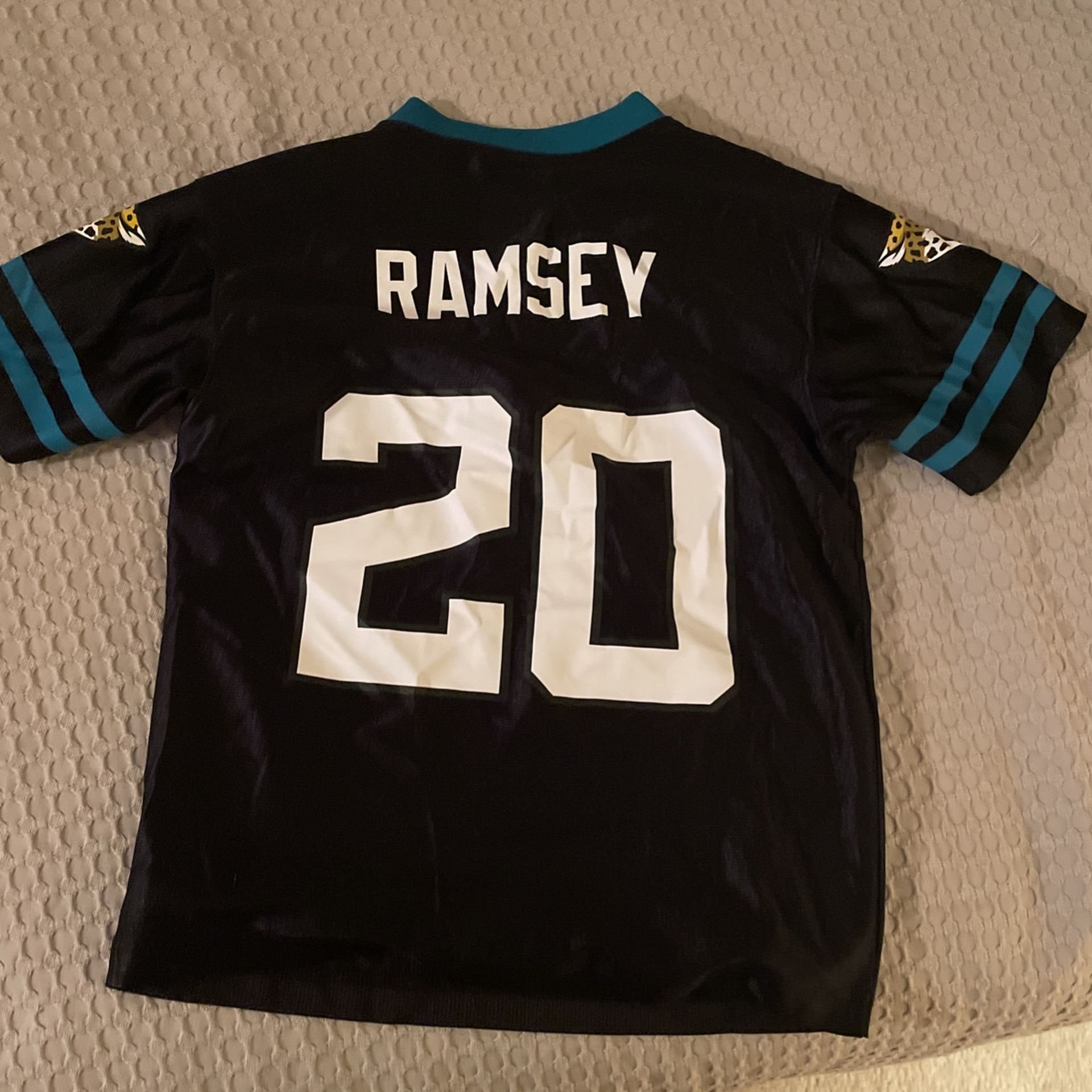 Jacksonville Jaguars NFL Team Apparel Jalen Ramsey Jersey Number 20 Youth Small