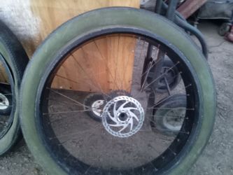 26"x4 E-Bike Wheels + Motor