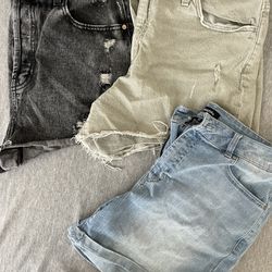 Bundle of women’s jean shorts size 12