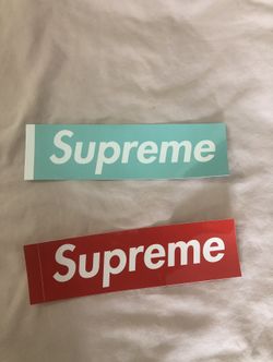 Sticker Supreme Collaboration Tiffany & Co.