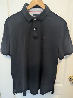 Tommy Hilfiger black polo size M