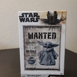Star Wars Mandalorian 1000 PC Puzzle "The Wanted Child"