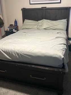 Queen bed frame