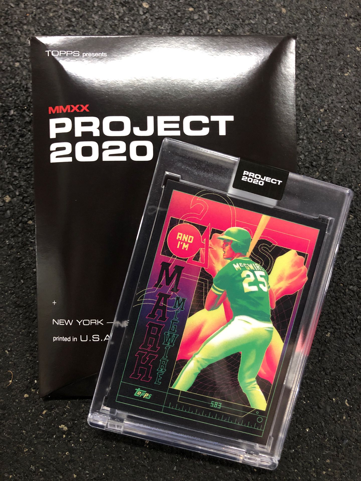 TOPPS Project 2020 Mark McGwire by Matt Taylor