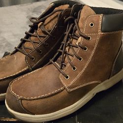 Hytest Work Boots Size 12 Mens  (Steel Toe)