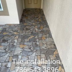 Tile Patio Whole House Bathroom