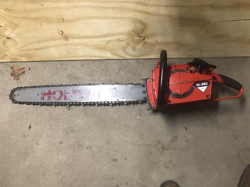 Homelite super XL 925 chainsaw 30" bar