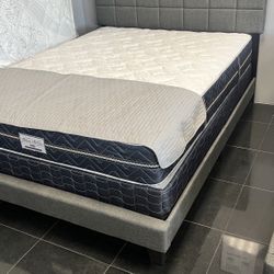 Queen Mattress - Premium With Box Spring Included