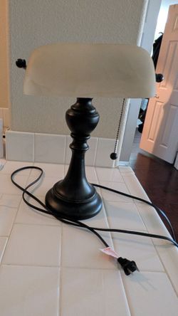 Bankers desk lamp ,- easy fix