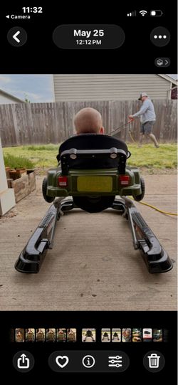 Baby walker jeep