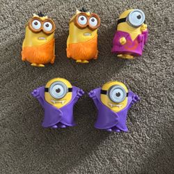 2015 minion McDonald Happy meal toys All 5 $10