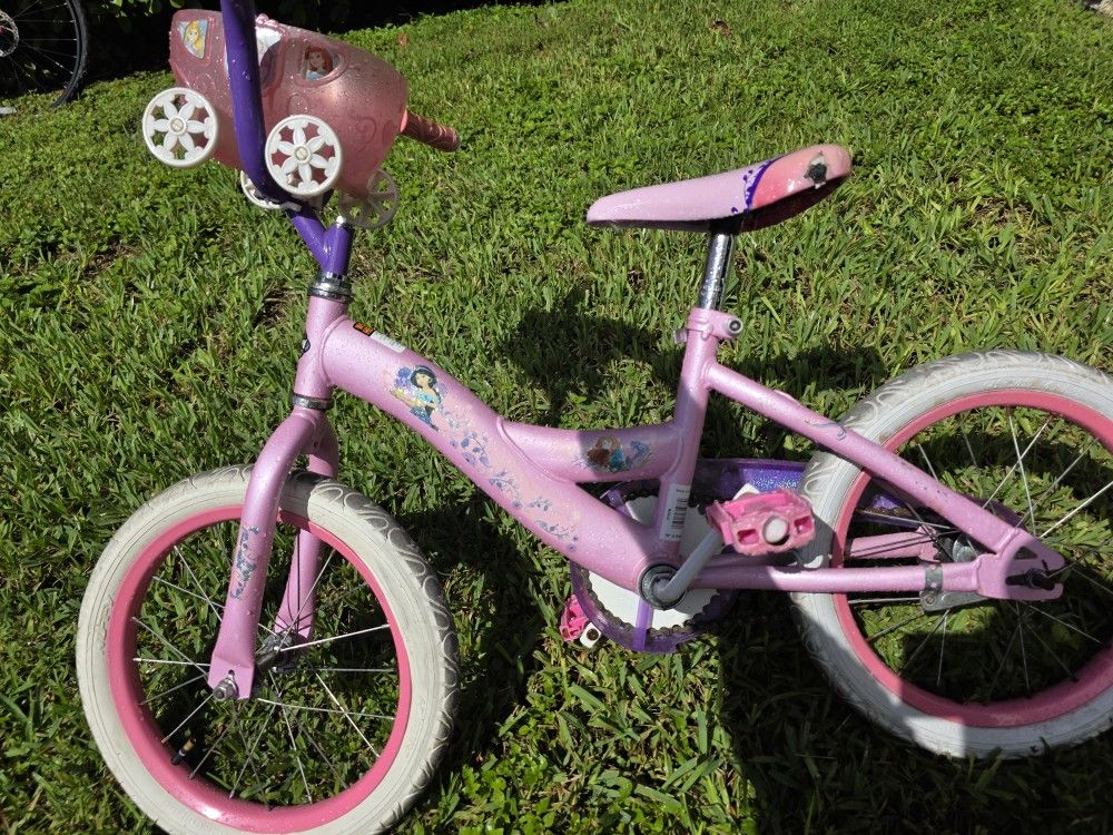 Girls Princess Bike