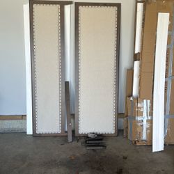 BED / New King Head Board And Footboard