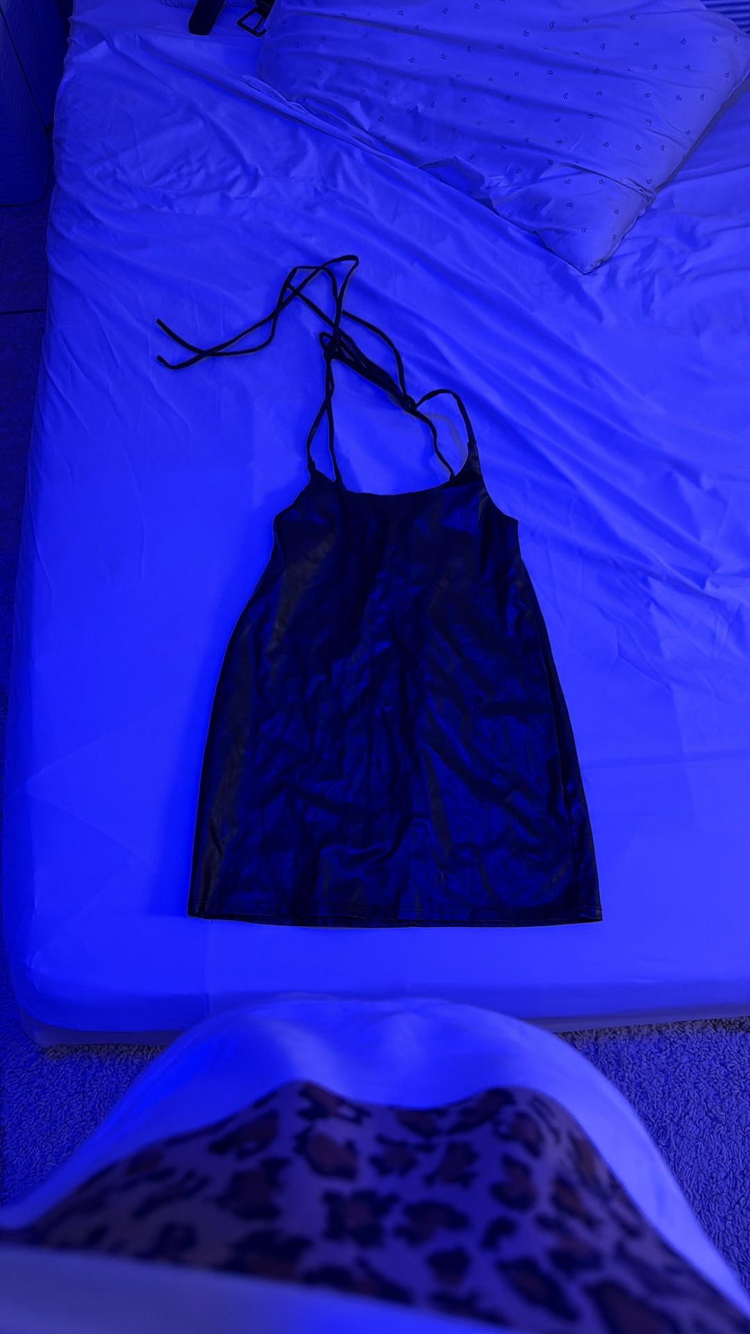 Black Leather Dress