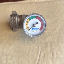 Camco Brass Water Pressure Regulator with Gauge