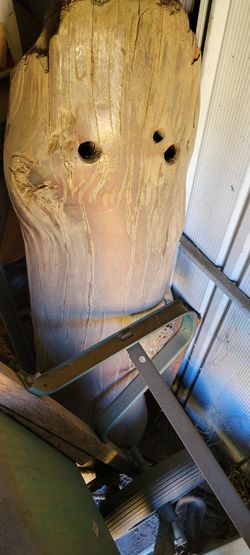 Swing seat/ homemade double wooden swing seat to hang from large tree