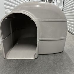 Petmate Husky Dog House Dogs Up To 90 Pounds Grey 33 X 32 X 26 Elevated Floor Ventilation