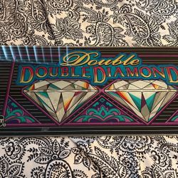 Double Diamond Glass Piece