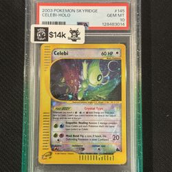 Celebi Skyridge Psa10