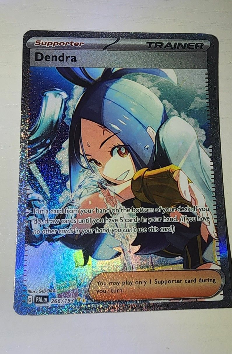 dendra pokemon card price Korean | 100/073 SAR - Triplet Beat sv1a this Dendra card is sure to captivate and delight. Dendra Special Illustration Rare Trainer