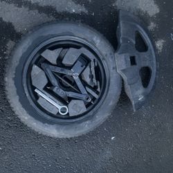 Subaru forester spare tire full set OEM