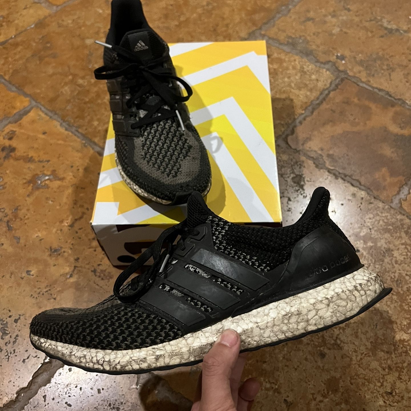 adidas gazelle silver green womens Men's Ultraboost 1.0 Black/Black  Tradehome Shoes
