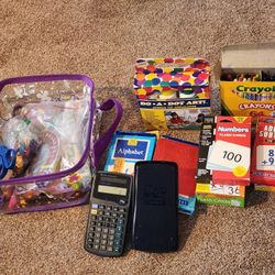 Educational Flashcards Calculator School Supplies