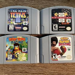 4 N64 Nintendo Games, Bundle Nintendo n64