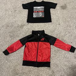 Baby Jacket And Matching Shirt