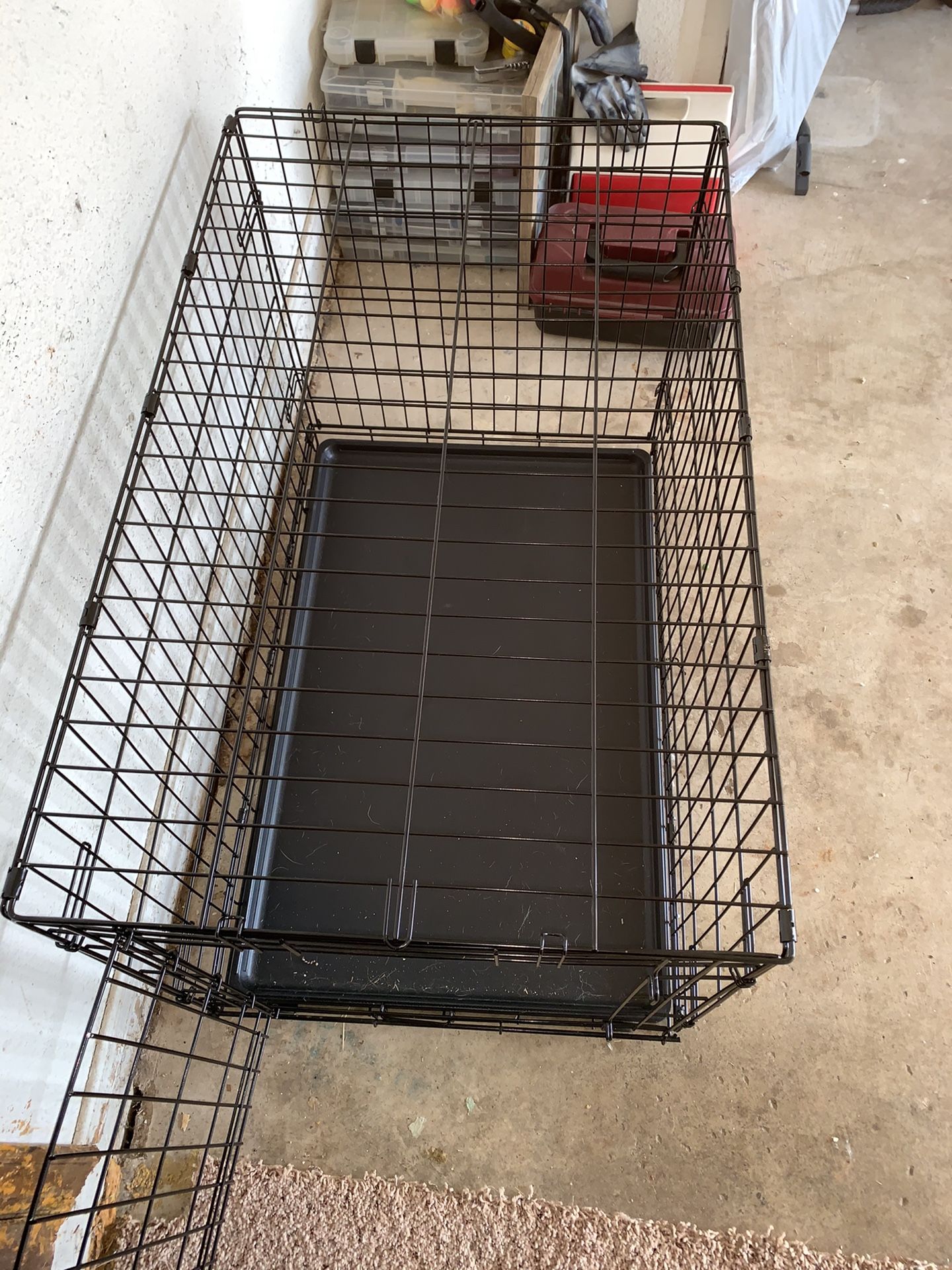 Large dog crate