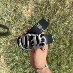 Chrome Hearts Logo Belt 