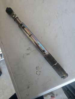 Snap On 1/4 inch torque wrench.