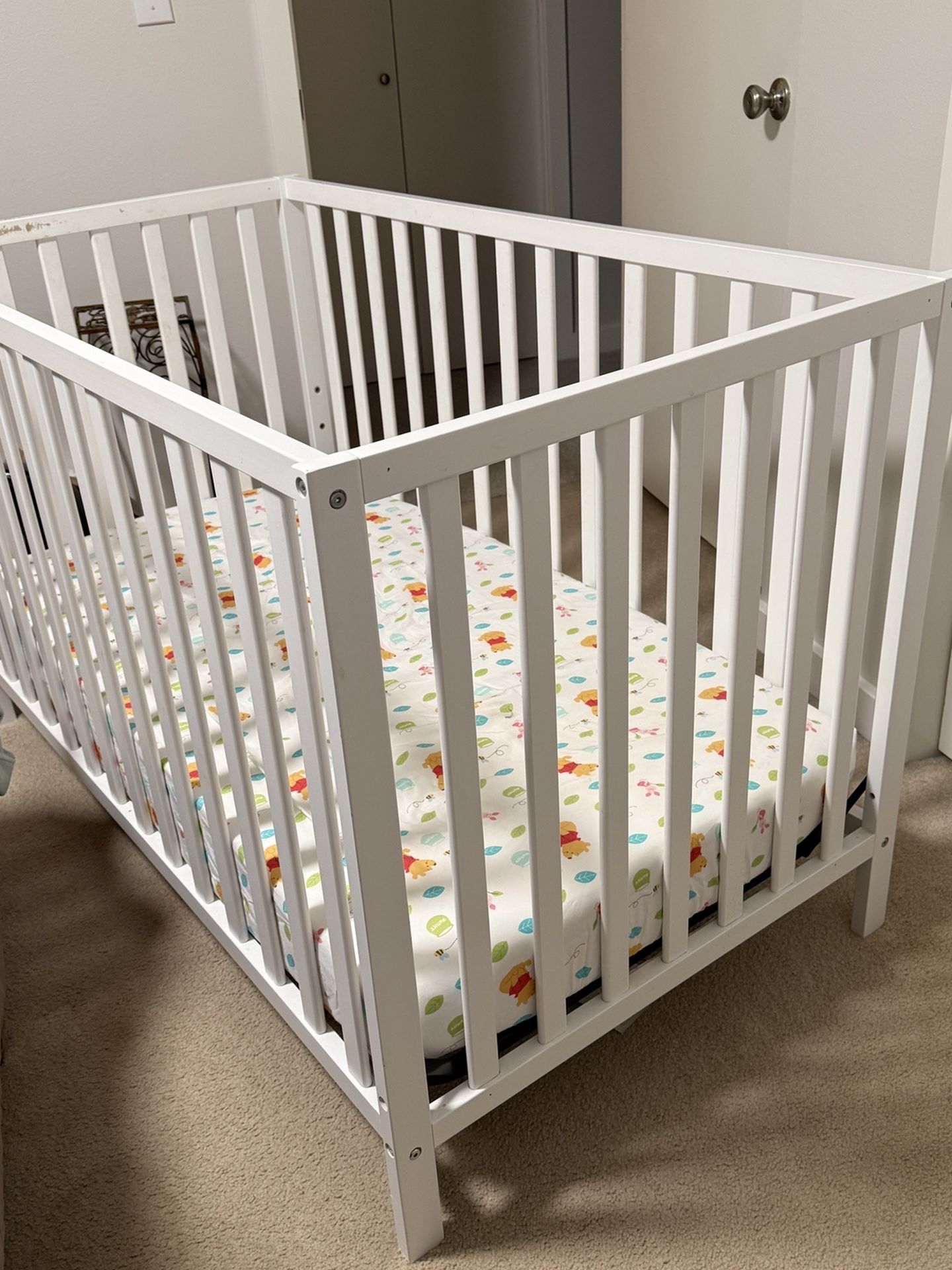 Crib Adjustable Height 