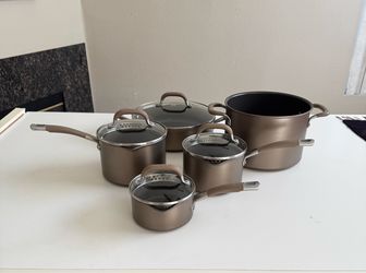 5-piece Circulon Pots Set