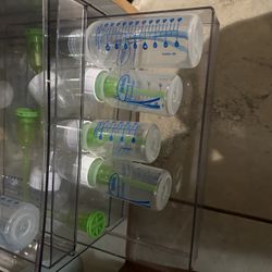 Bins with Dr Browns bottles 