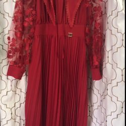 New Red Dress Size Size 10-14