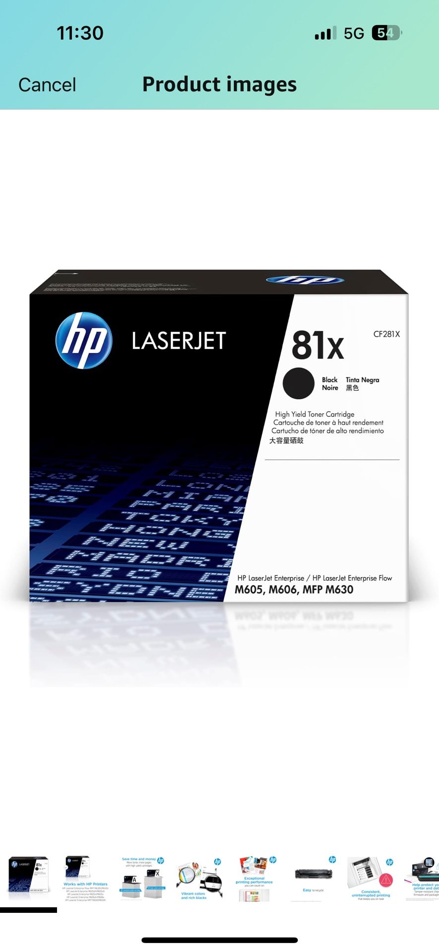 HP Laserjet Ink 81x