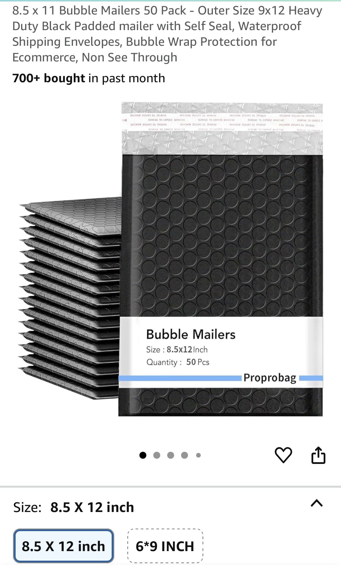 Bubble Mailer