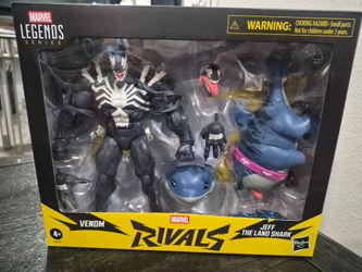 Marvel legends venom and jeffy marvel rivals
