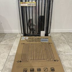 Extra Tall & Wide Pet Gate / Baby Gate - Fits Openings 29.7” - 57”