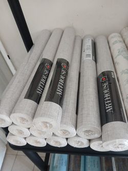 Artehouse Wallpaper-Linen Texture Light Grey 