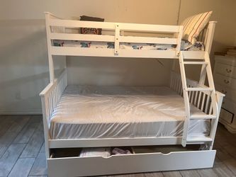 Two tier Wooden Bunk bed