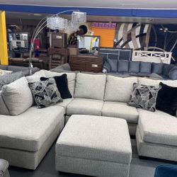 Sectional In Stock For Immediate Delivery 