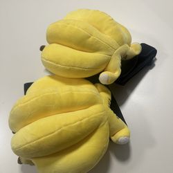 Banana Plush Snowboard Knee Pads – Brand New