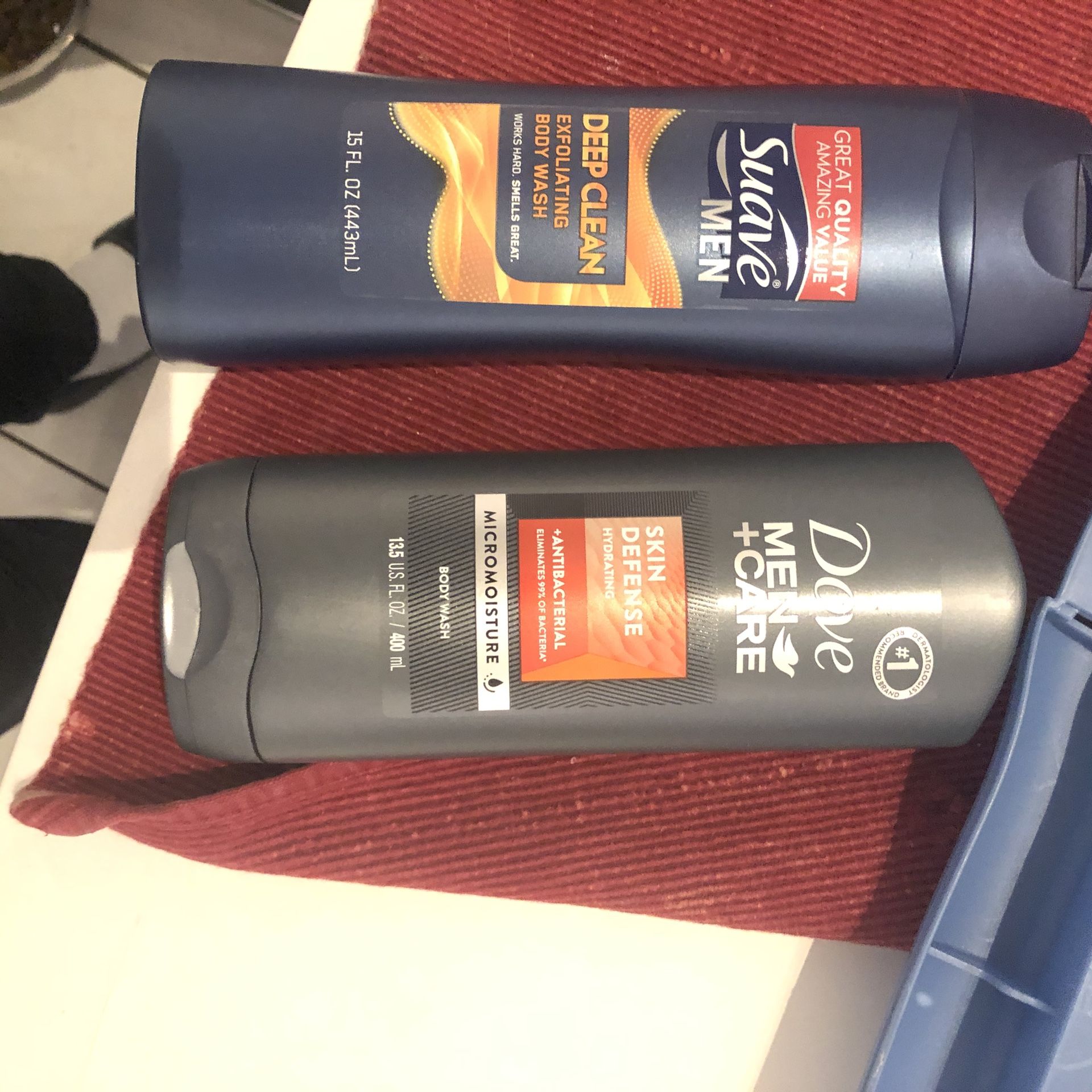 Suave ,old Spice And Dove Bath Wash